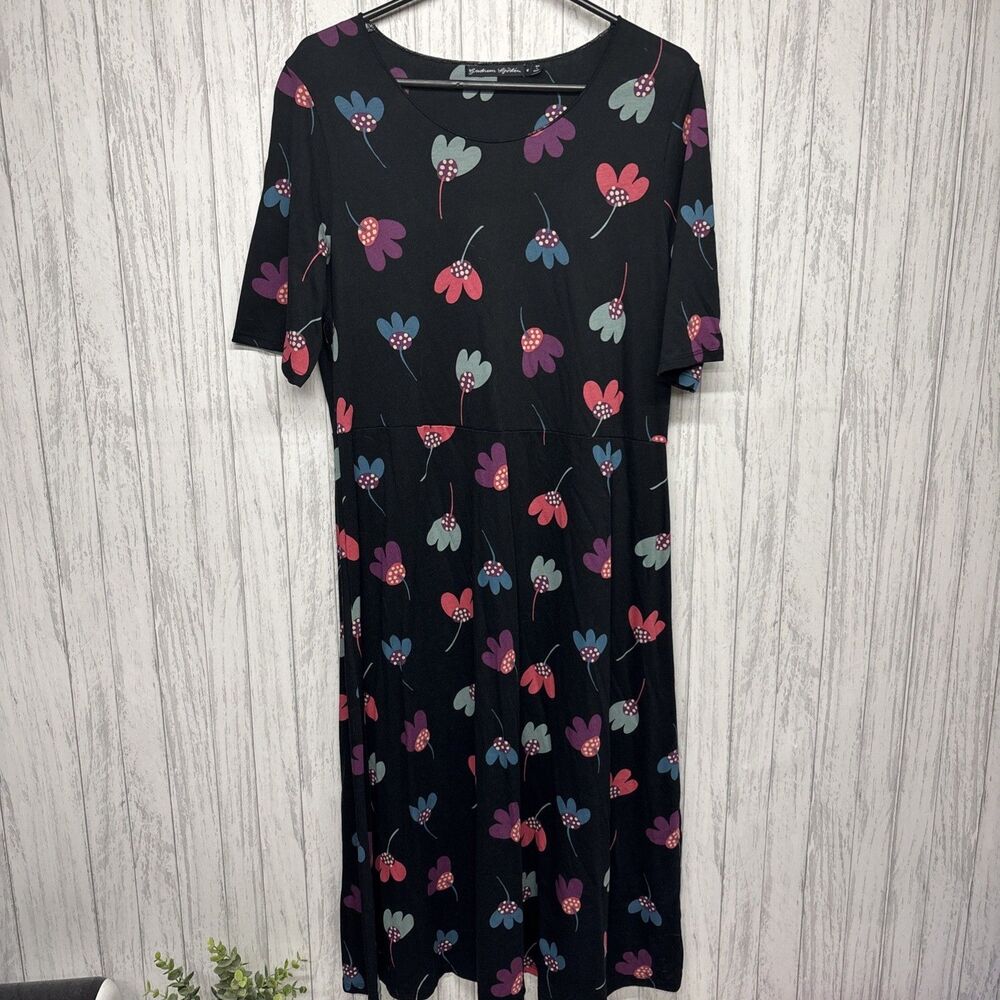 Womens Size M Gudrun Sjoden Midi Dress EUC